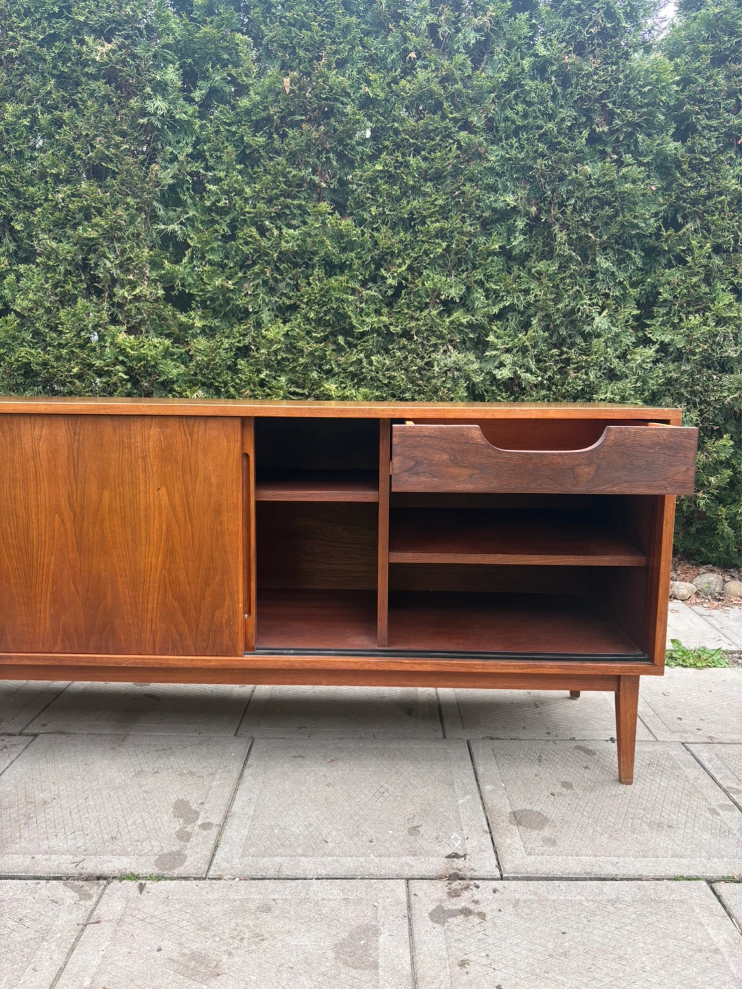 MCM Teak Credenza - photo 5