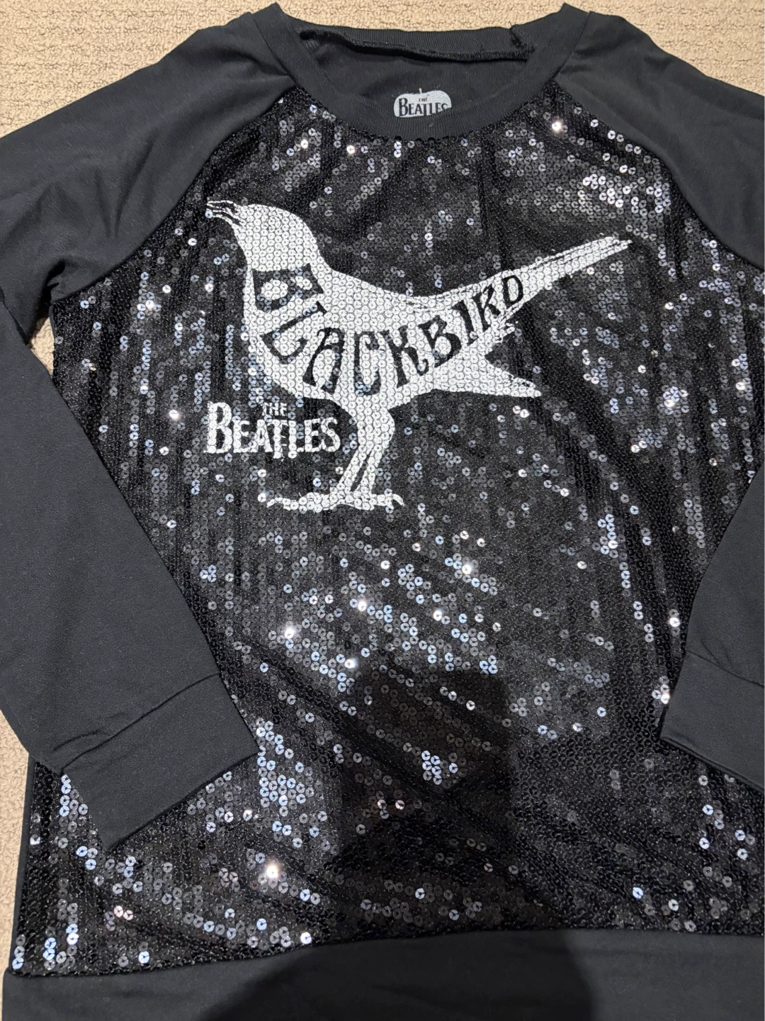 The Beatles Blackbird Sequin Sweatshirt - photo 2