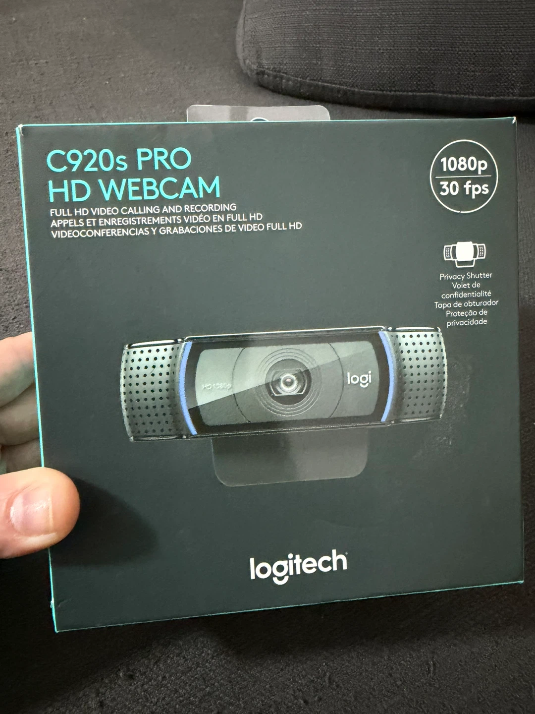 Logitech C920s Pro HD Webcam - photo 3
