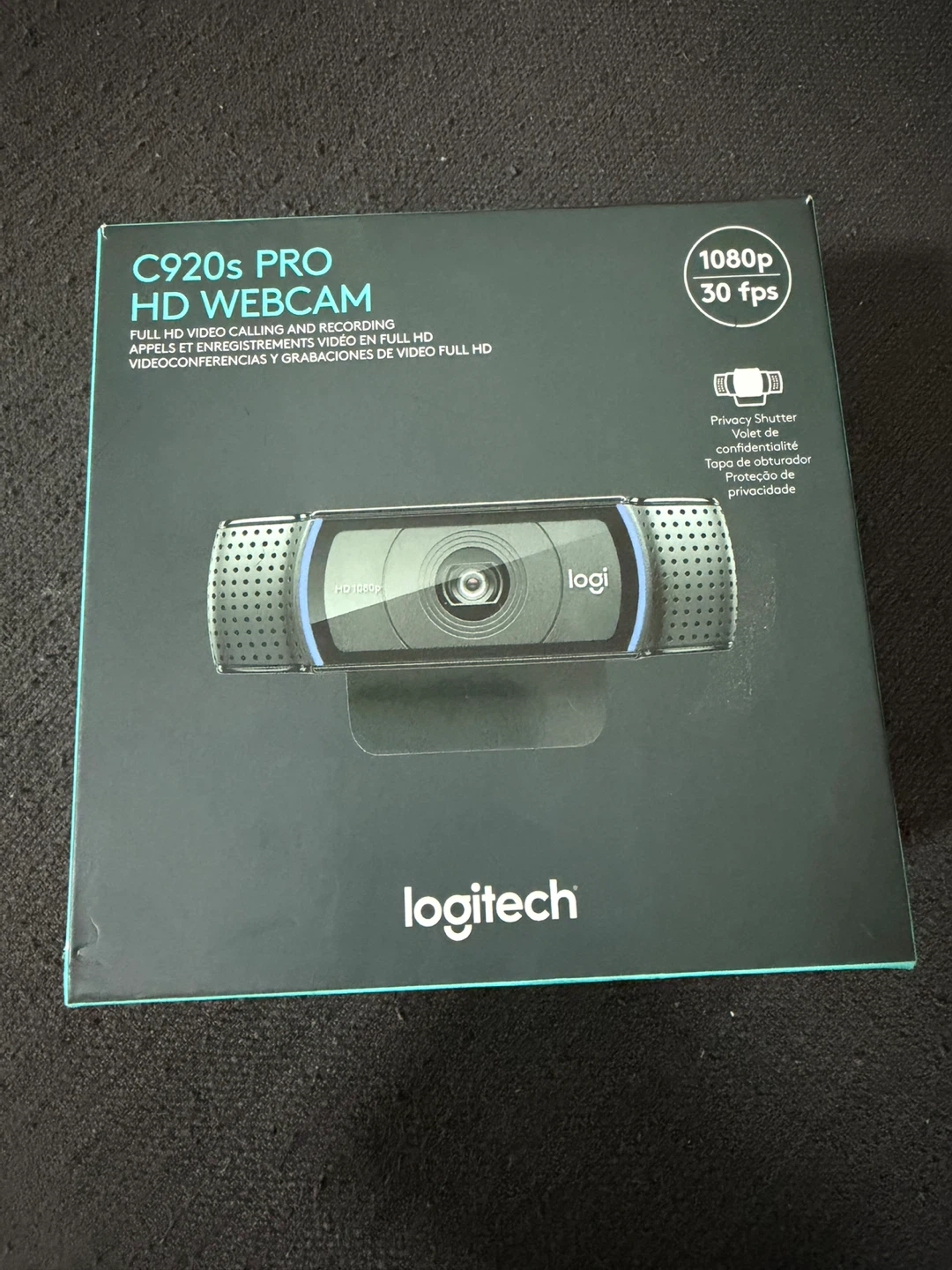 Logitech C920s Pro HD Webcam