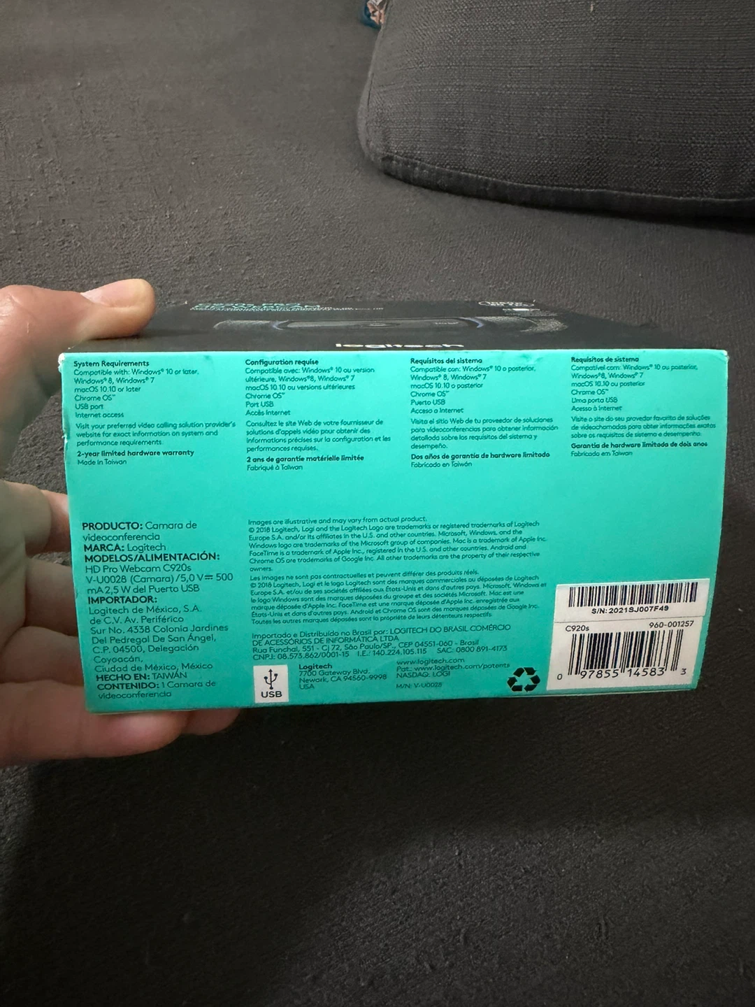 Logitech C920s Pro HD Webcam - photo 4