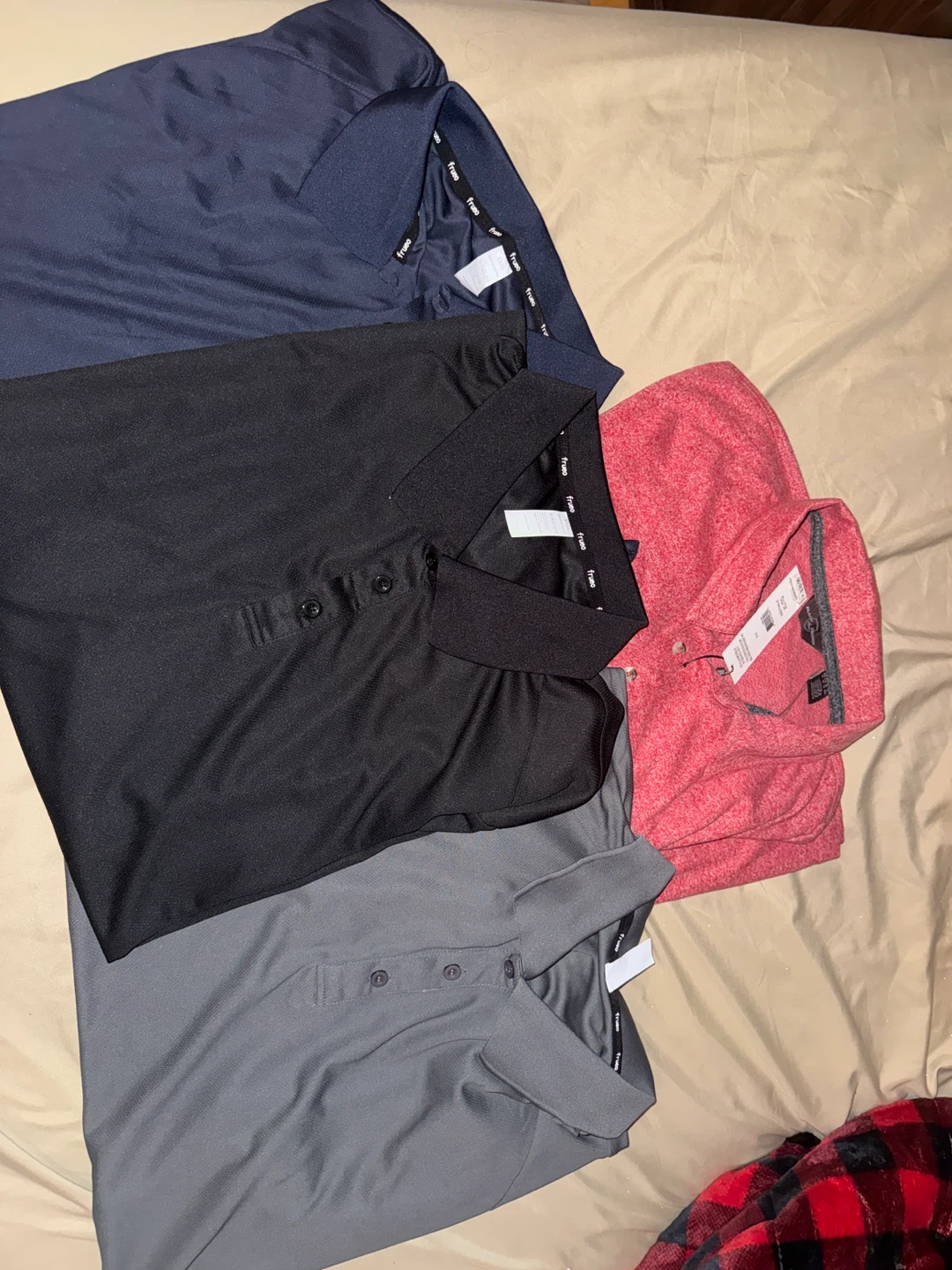 Men's Polo Shirts Frueo & Black Brown