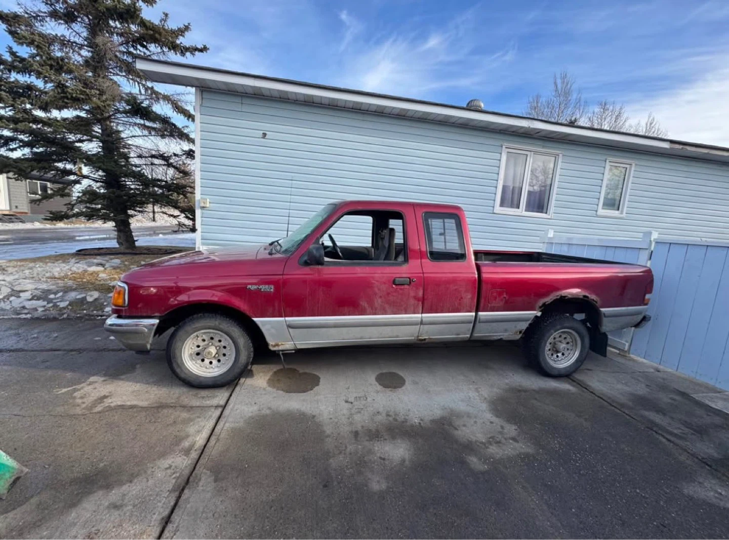 Red Ford Ranger Pickup Truck - photo 3