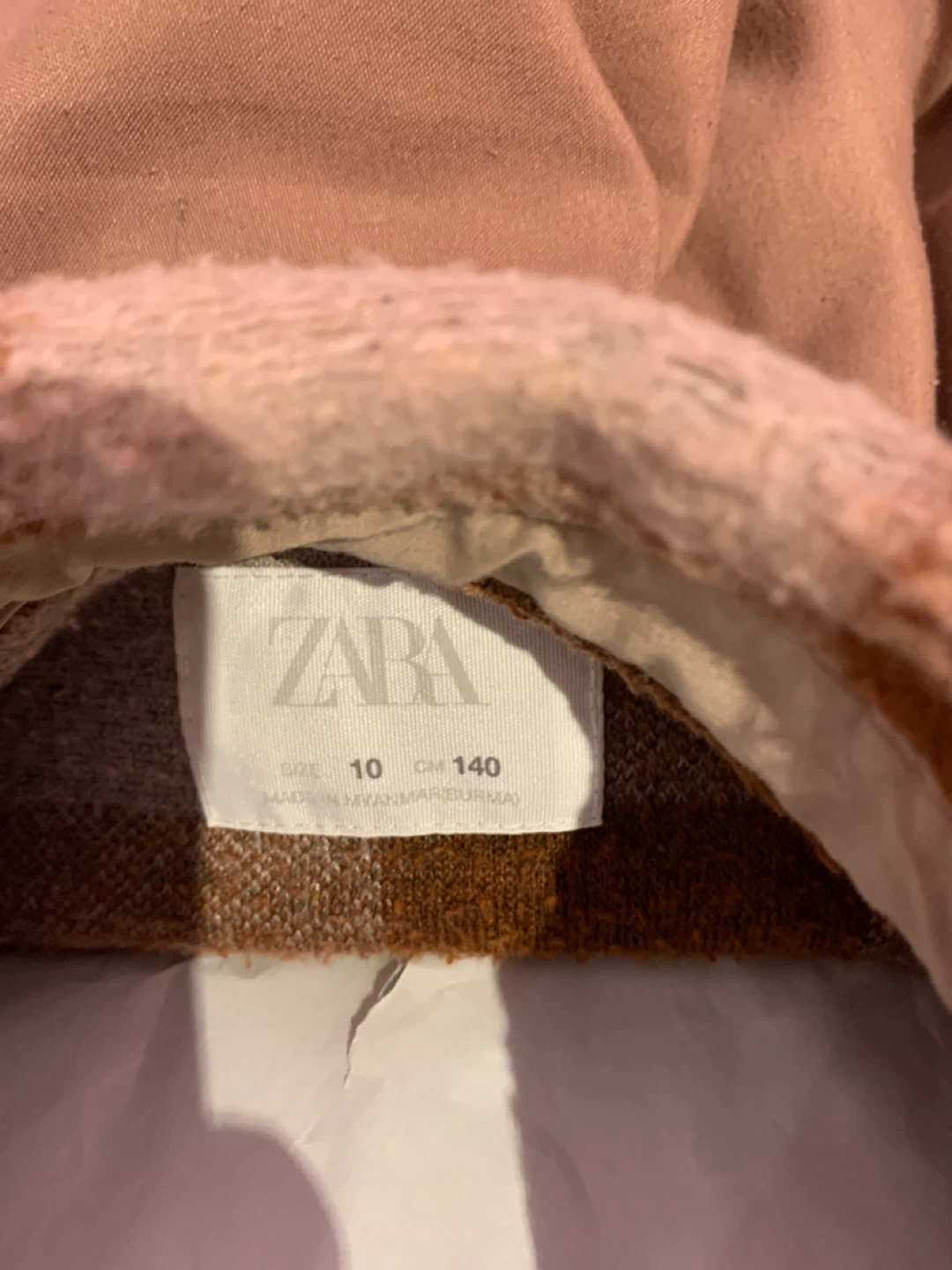 Zara Plaid Shacket - photo 3