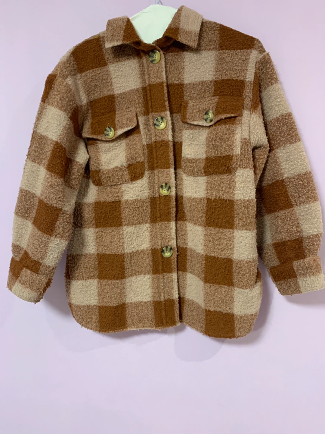 Zara Plaid Shacket