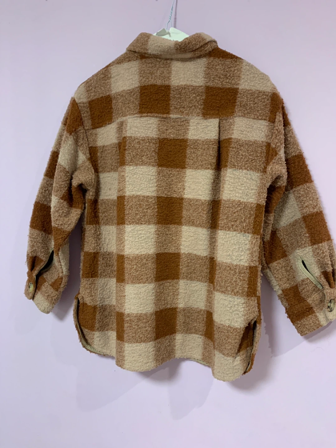 Zara Plaid Shacket - photo 2