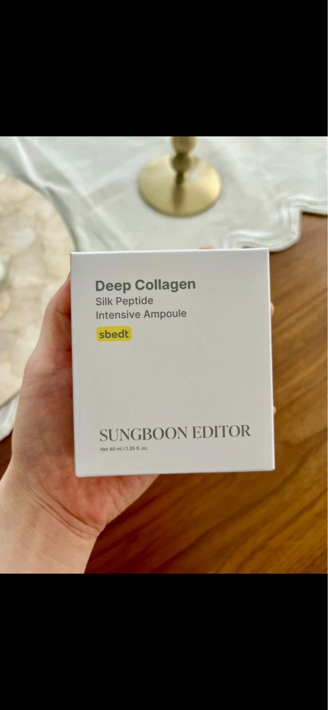 SUNGBOON EDITOR Deep Collagen Silk Peptide Ampoule 40ml