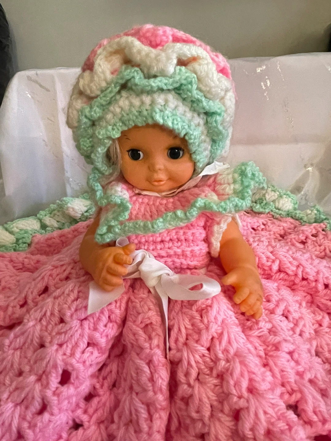 Vintage Crochet Doll - photo 2
