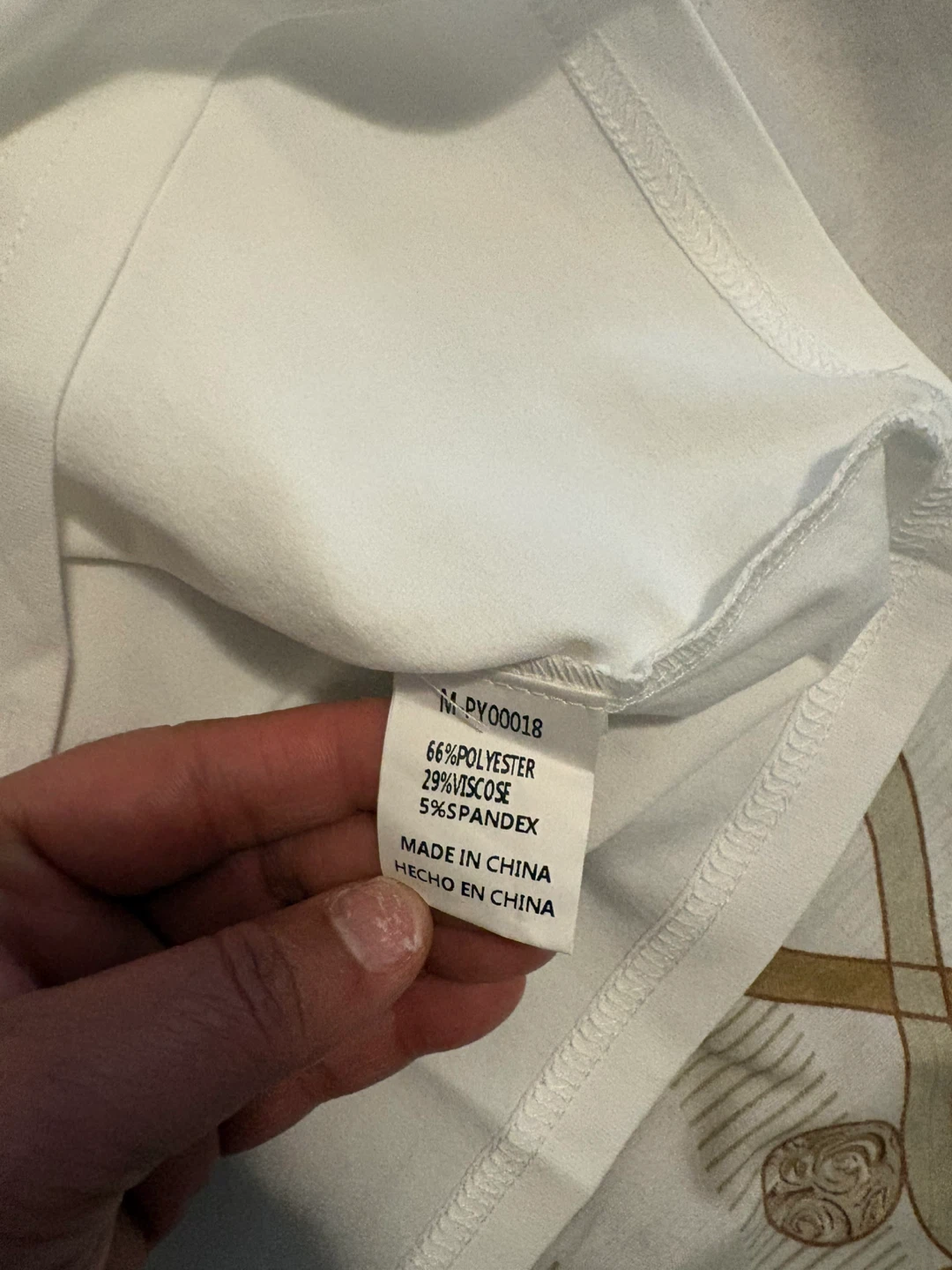 White Graphic T-Shirt - Size XL - photo 4