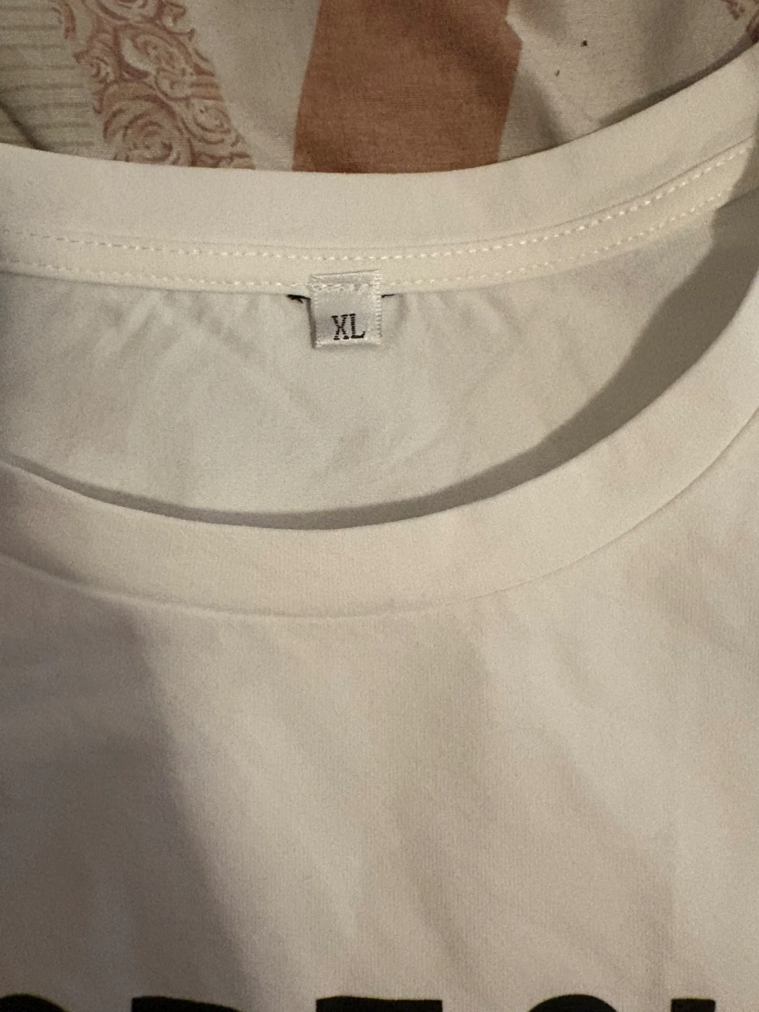 White Graphic T-Shirt - Size XL - photo 5