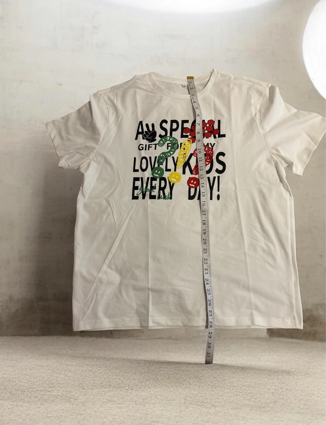White Graphic T-Shirt - Size XL - photo 2