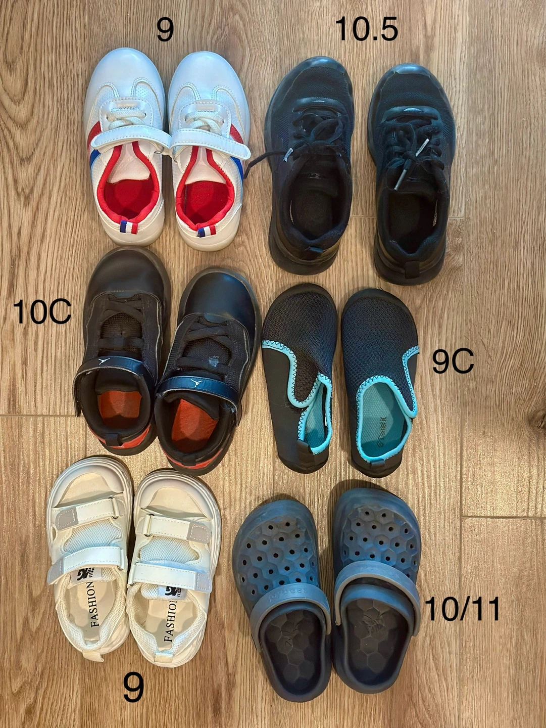 Bundle of Kids' Shoes - Various Brands & Sizes
