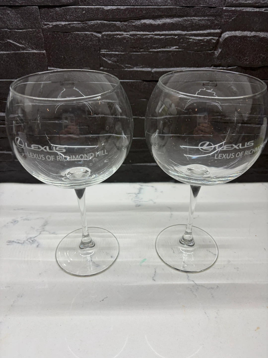 Pair of wine glass