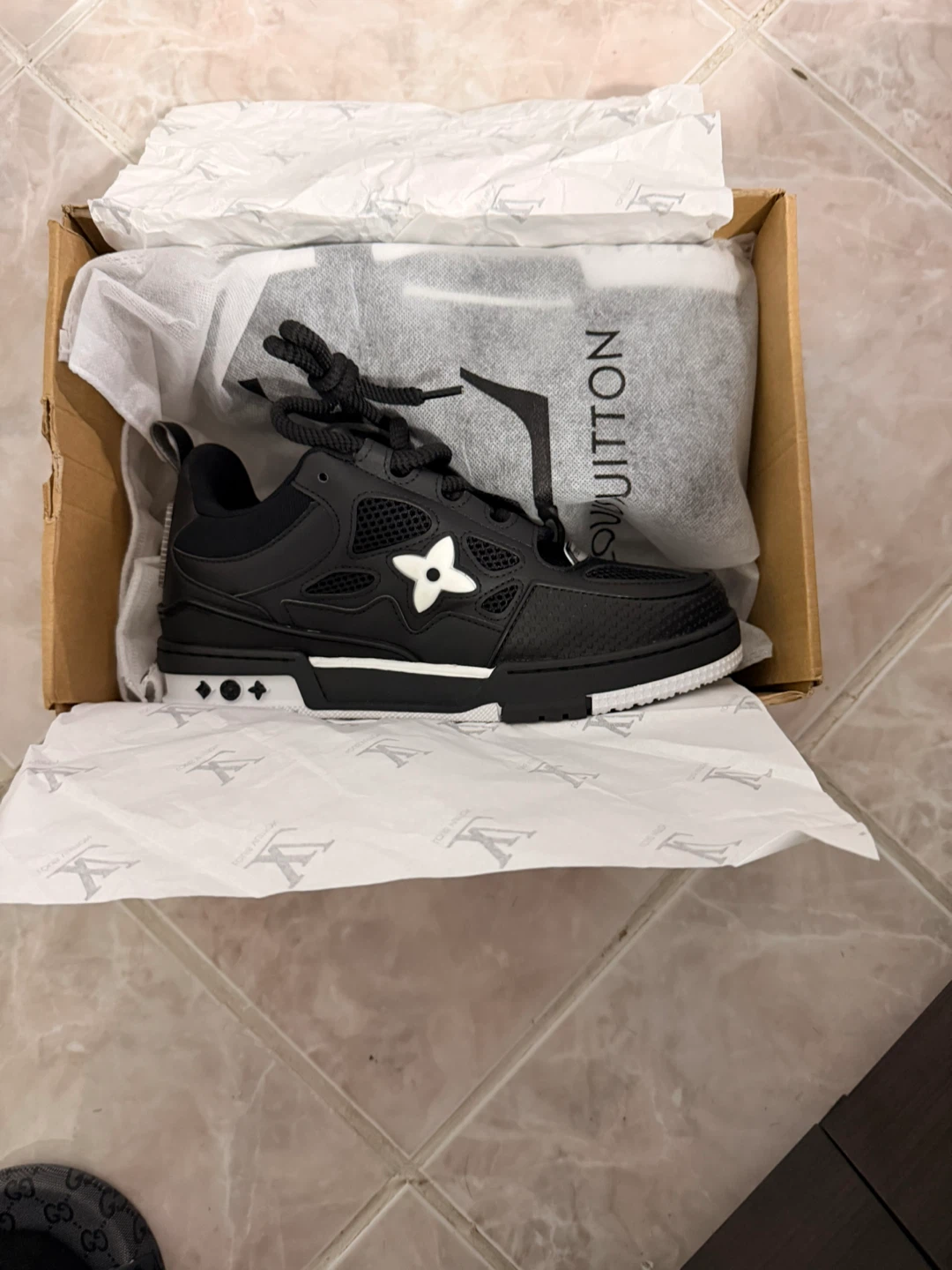 Louis Vuitton Black Sneakers - photo 5