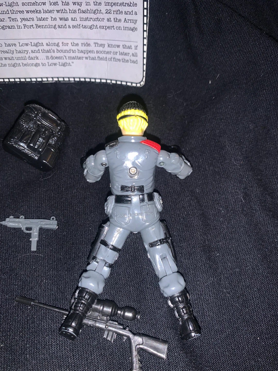 G.I. Joe Low-Light Night Spotter Action Figure with Accessories - photo 5