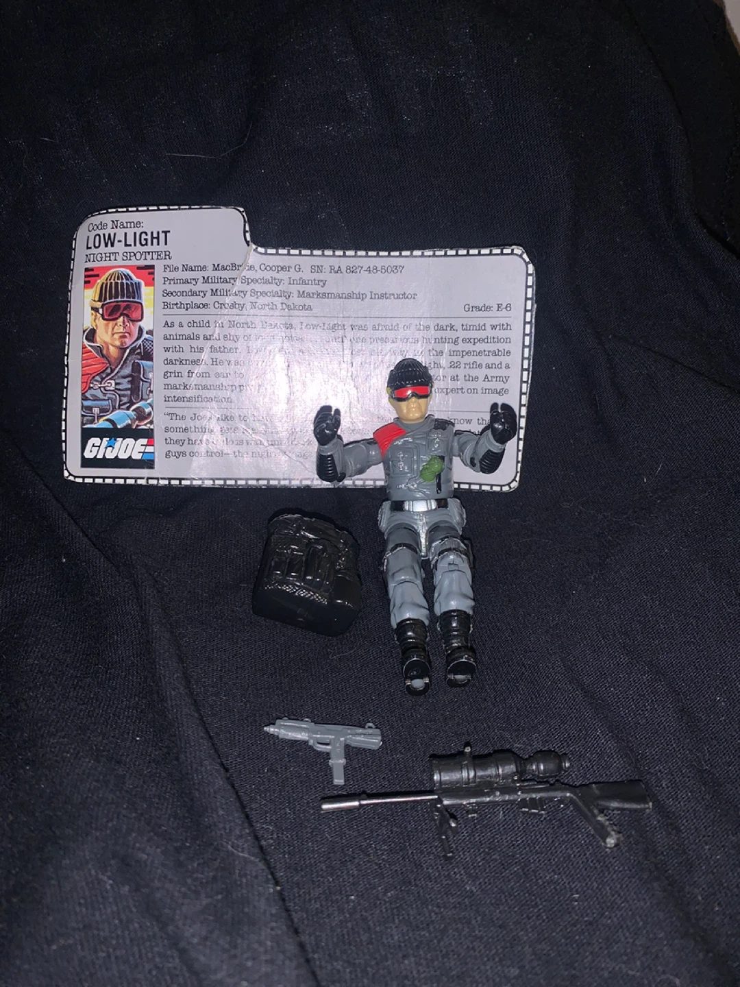 G.I. Joe Low-Light Night Spotter Action Figure with Accessories