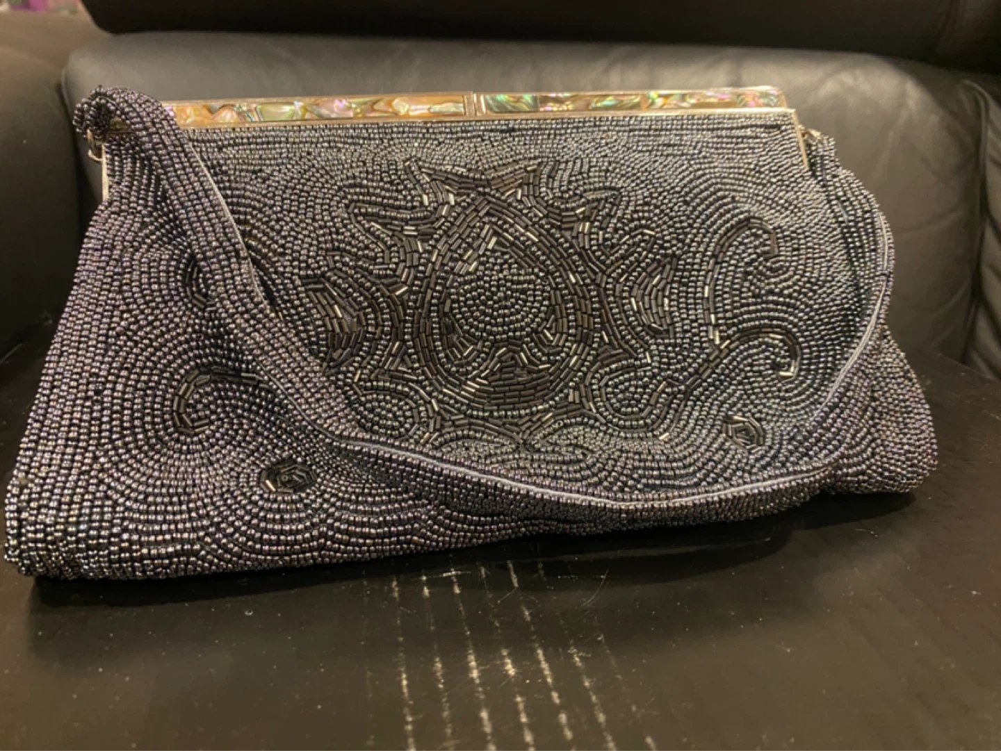 Vintage Beaded Clutch Purse - photo 2