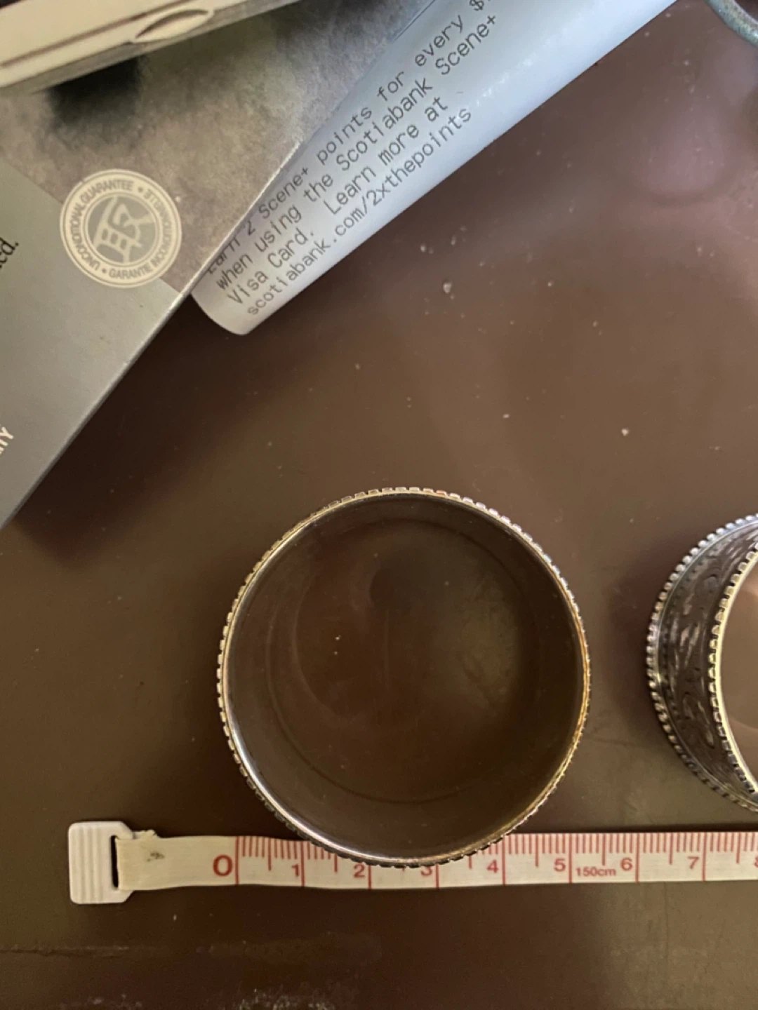 Set of 2 Vintage Sterling Silver Napkin Rings - photo 4