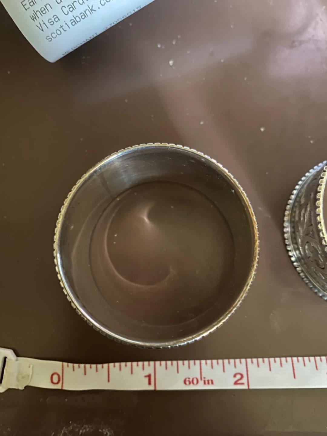 Set of 2 Vintage Sterling Silver Napkin Rings - photo 5