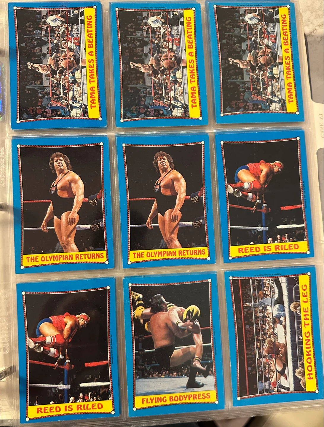 1987 Topps WWF Wrestling Trading Cards (Singles) - photo 3
