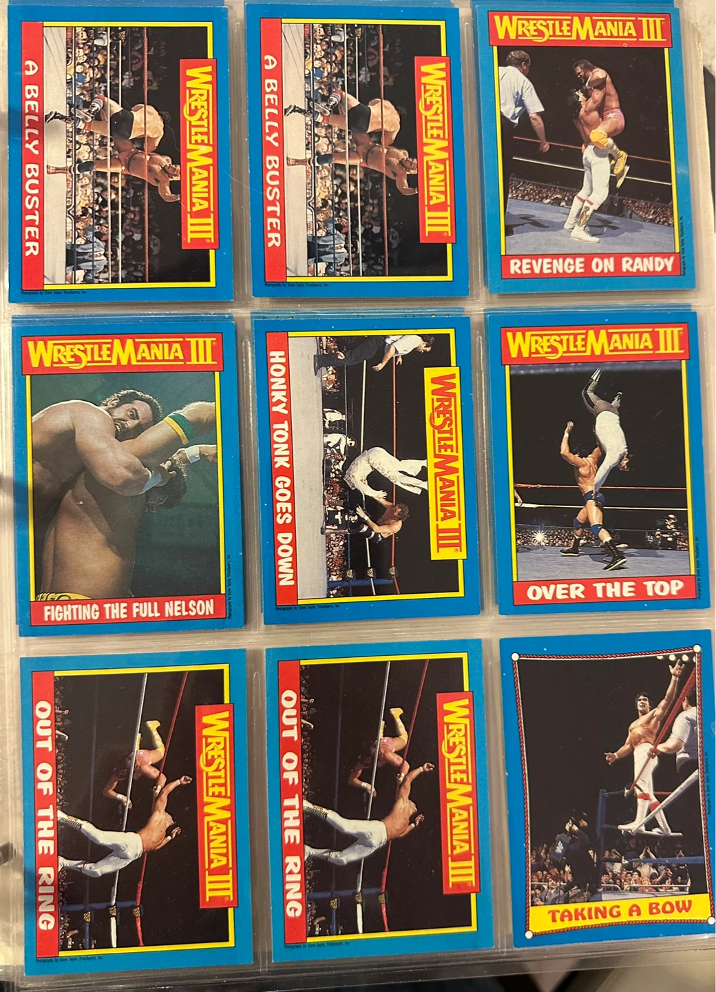 1987 Topps WWF Wrestling Trading Cards (Singles) - photo 4