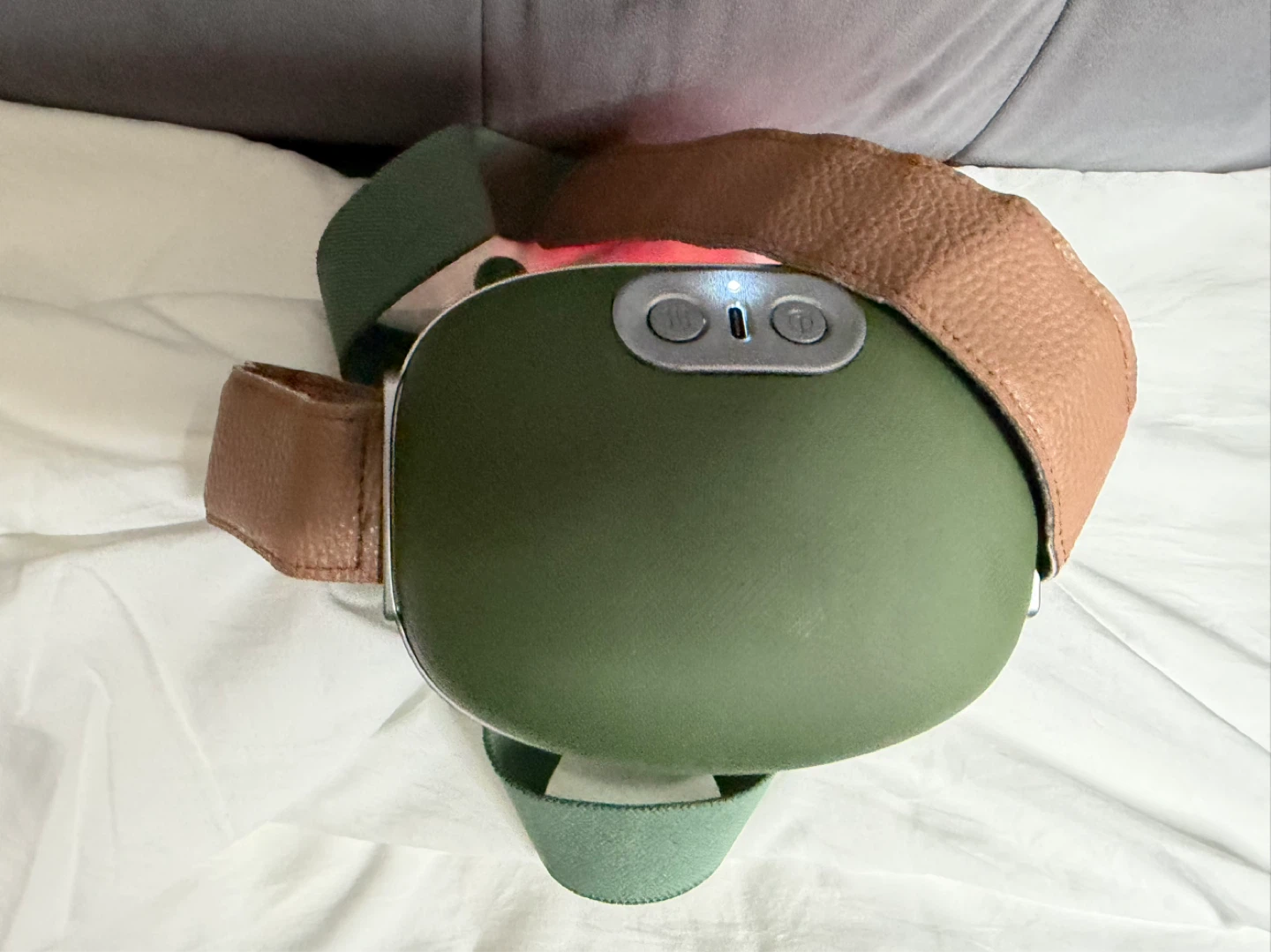 Green Massage Device with Straps - photo 3