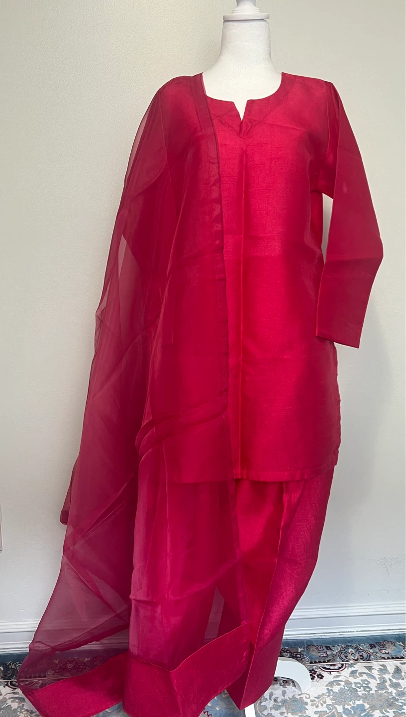 Women's 3-piece Farshi Shalwar Set - photo 2