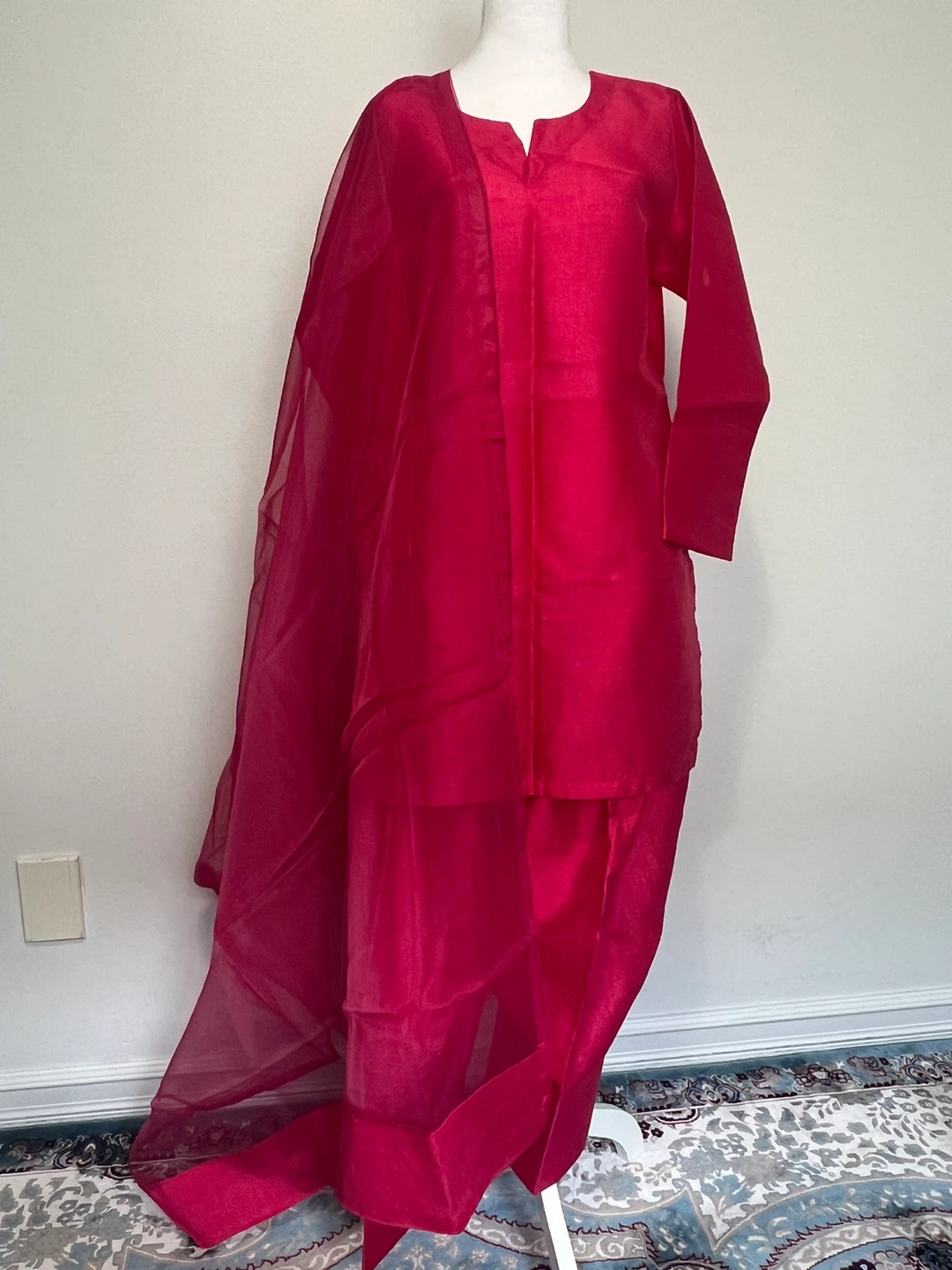 Women's 3-piece Farshi Shalwar Set - photo 3