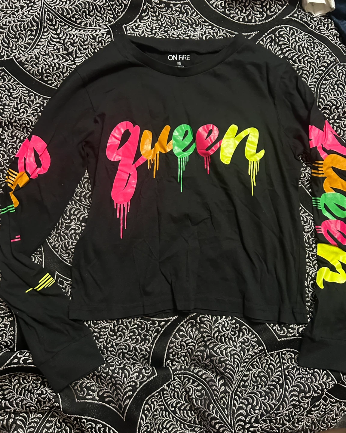 ON FIRE "Queen" Long Sleeve Shirt
