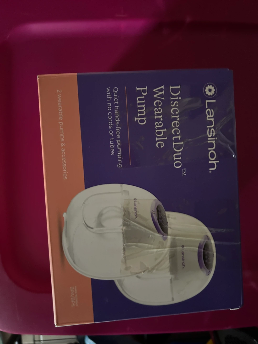 Lansinoh Discreet Duo Wearable Breast Pump - photo 5