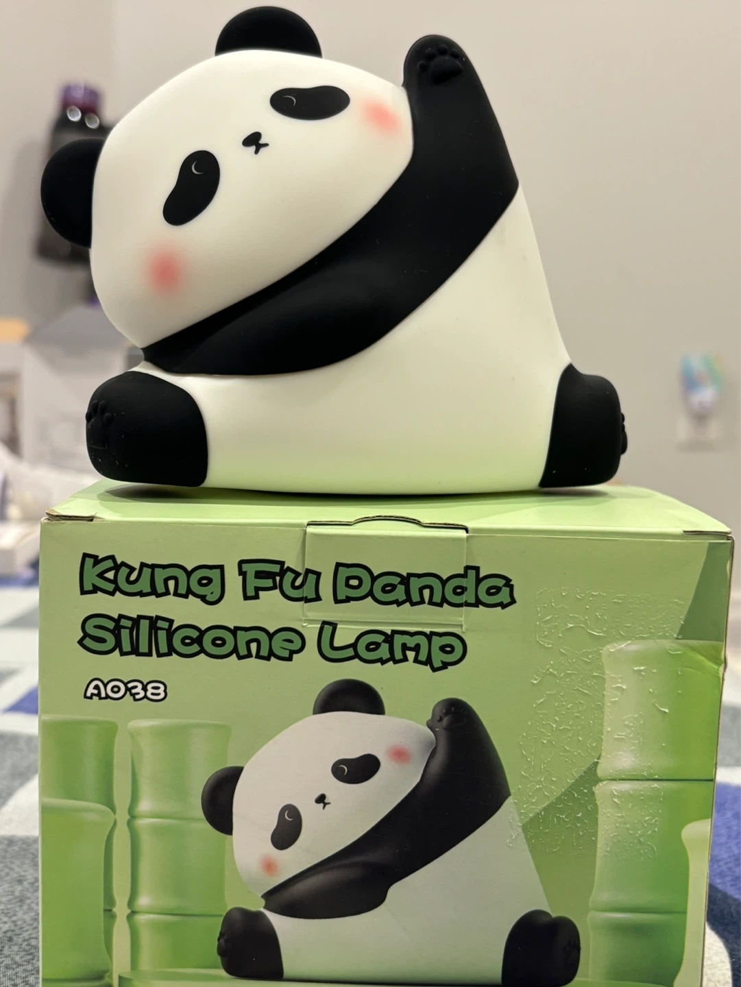 Kung Fu Panda Silicone Lamp