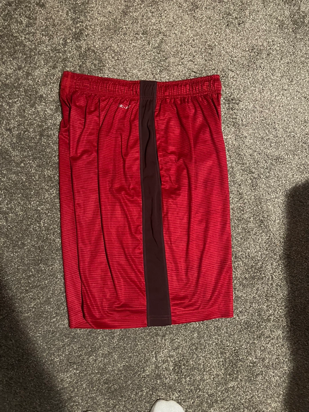Nike DRI-FIT Men's Red Athletic Shorts - Size L - photo 2