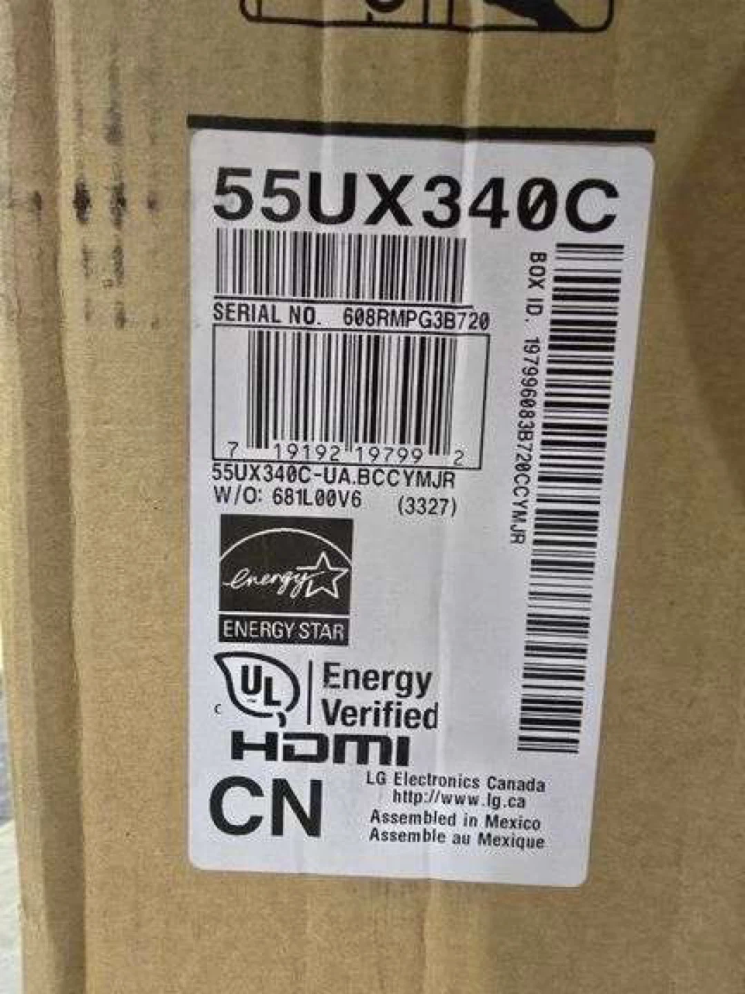 LG 55UX340C 55" LED TV - photo 3