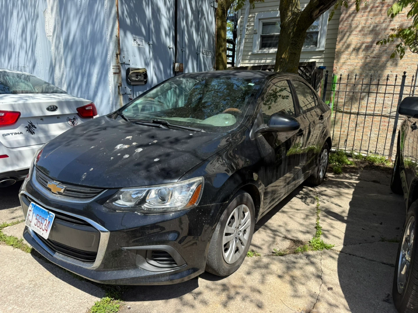2017 Black Chevrolet Sonic Sedan - photo 2
