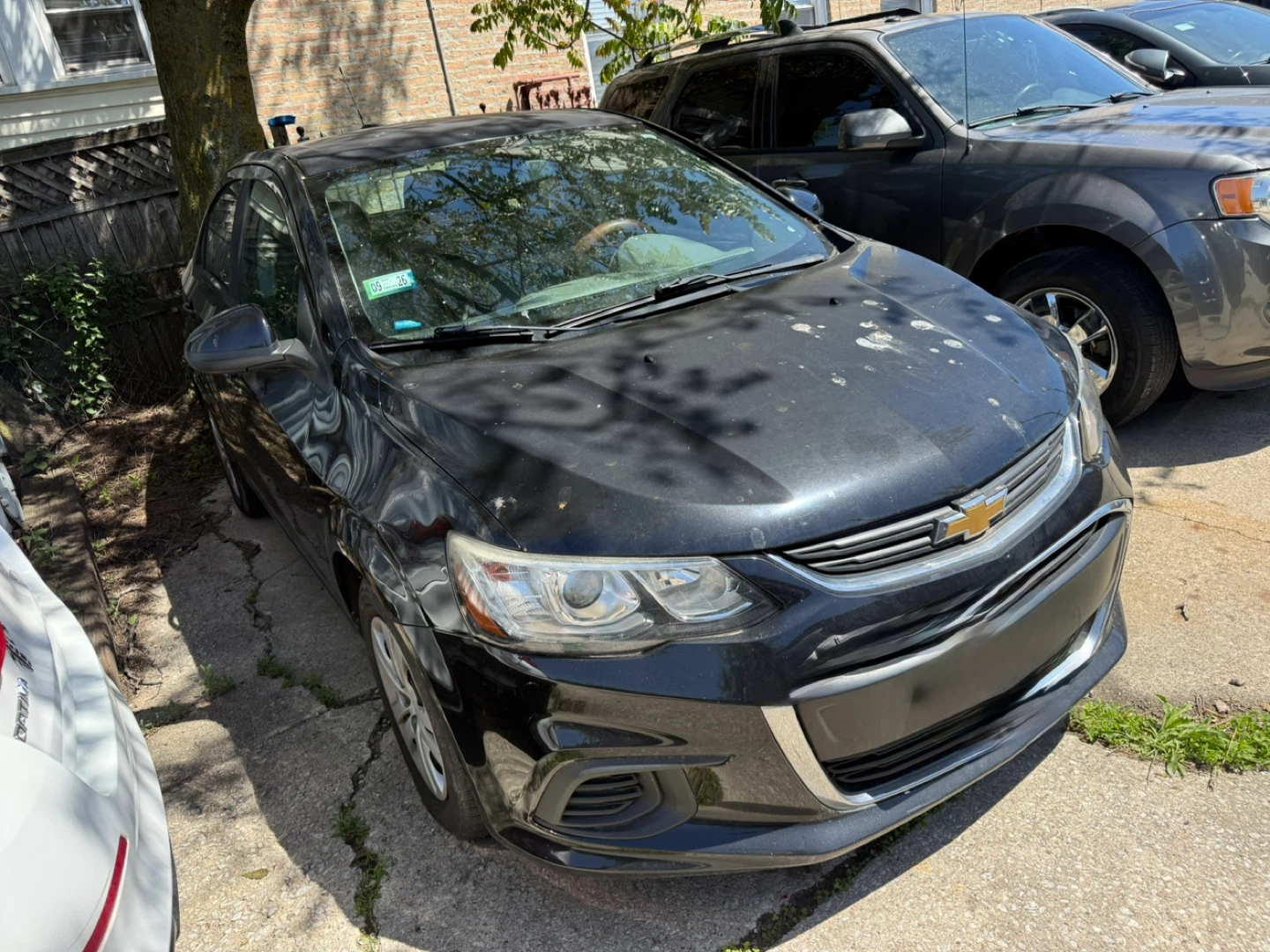 2017 Black Chevrolet Sonic Sedan