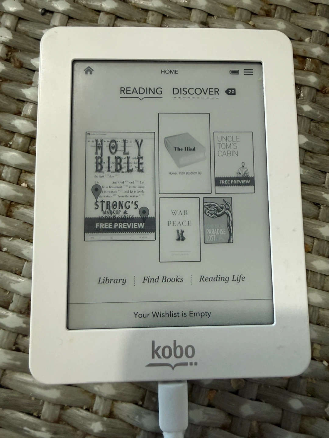 Kobo eReader mini