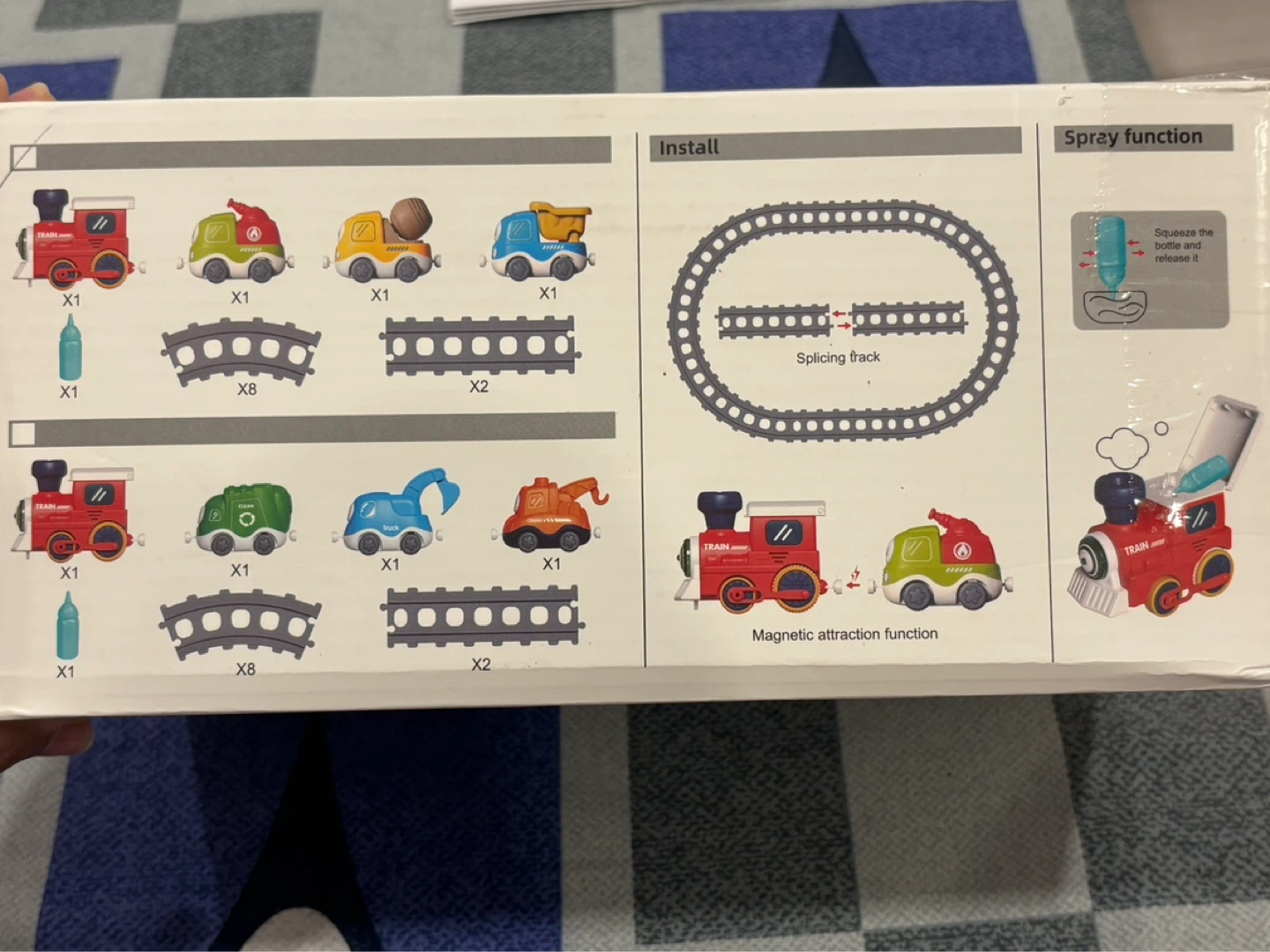 YFNG Toddler Train Set