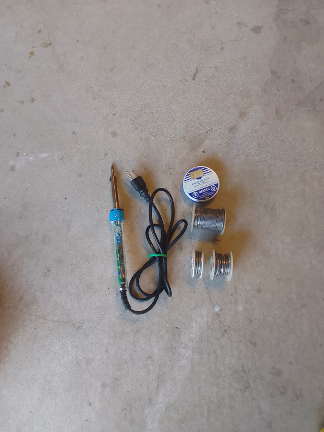 Soldering Iron Kit with Solder Spools