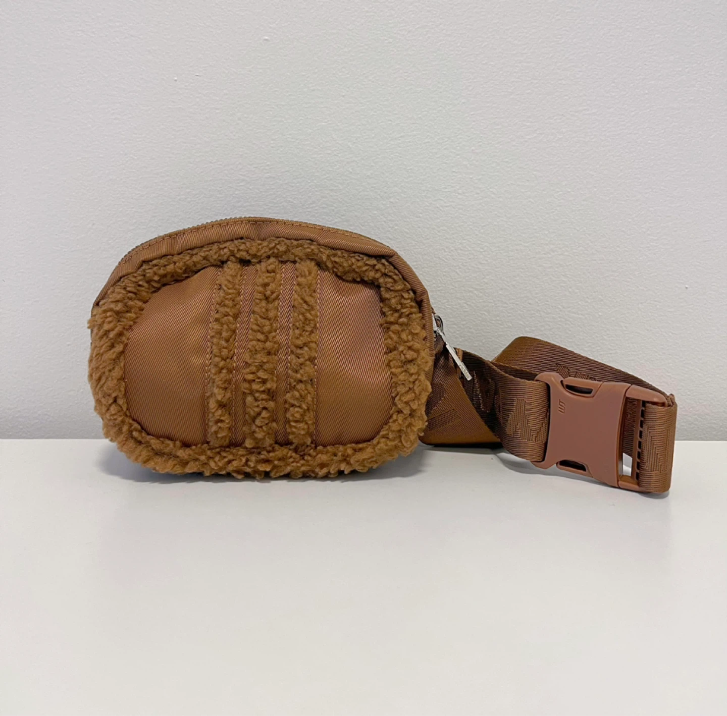 Nike Ivy Park Teddy Fleece Fanny Pack - Brown