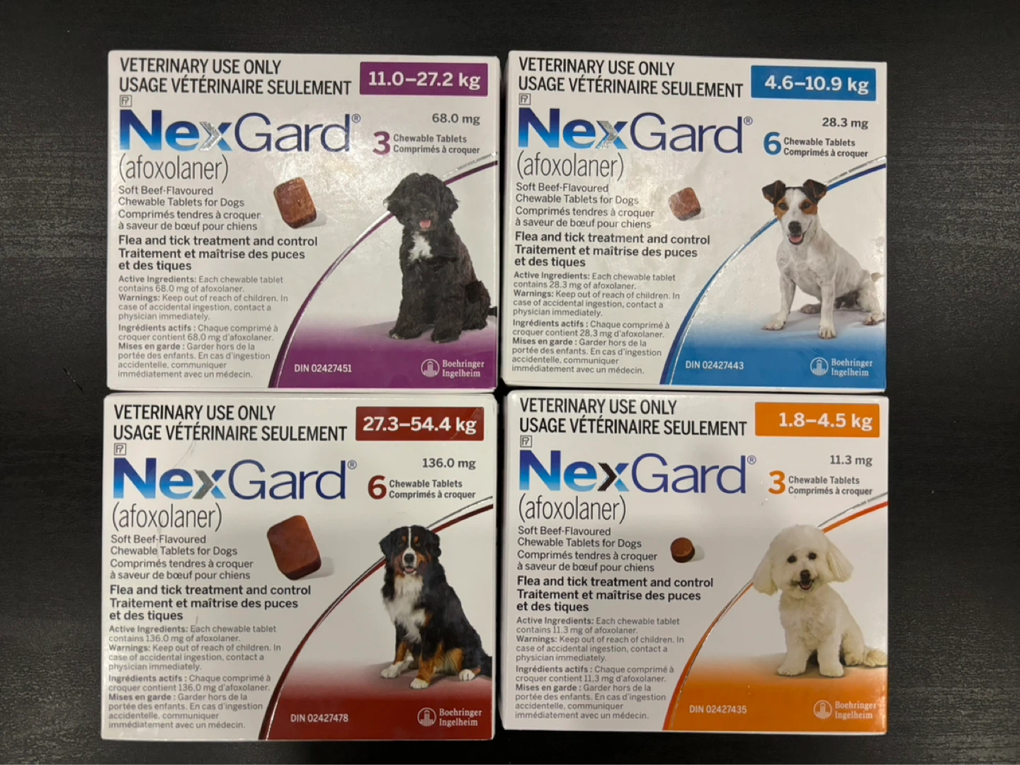 NexGard Flea and Tick Chewable Tablets for Dogs