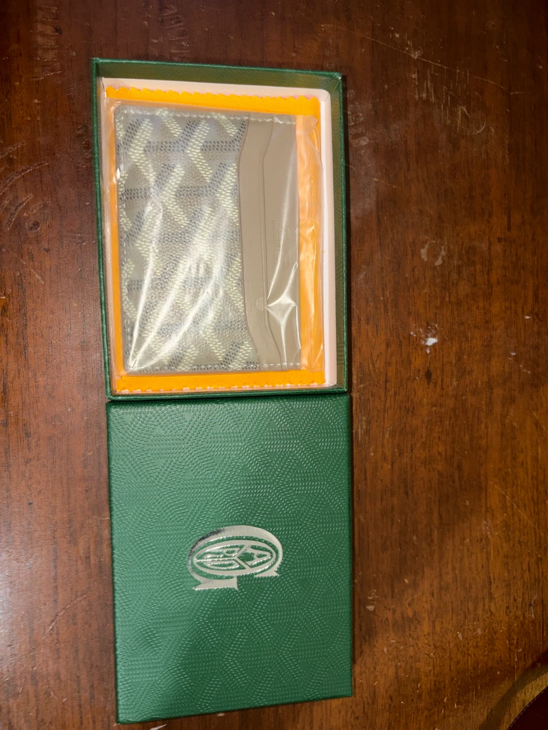 Louis Vuitton and Goyard Card Holders with Boxes new - photo 3