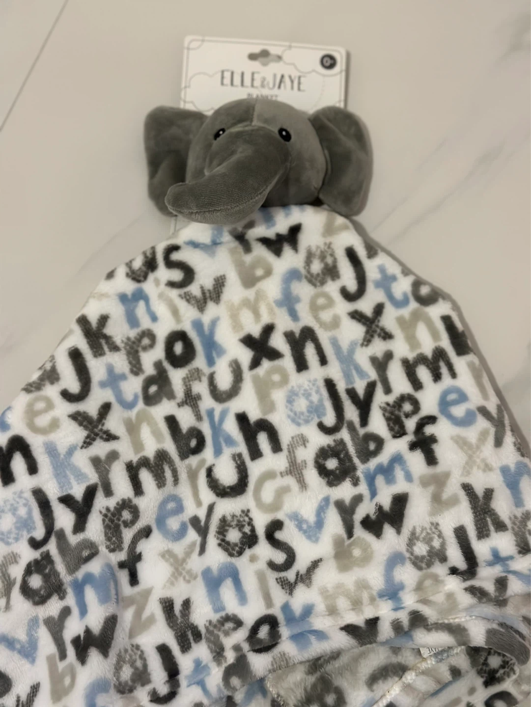Elle & Jae Elephant Lovey Blanket