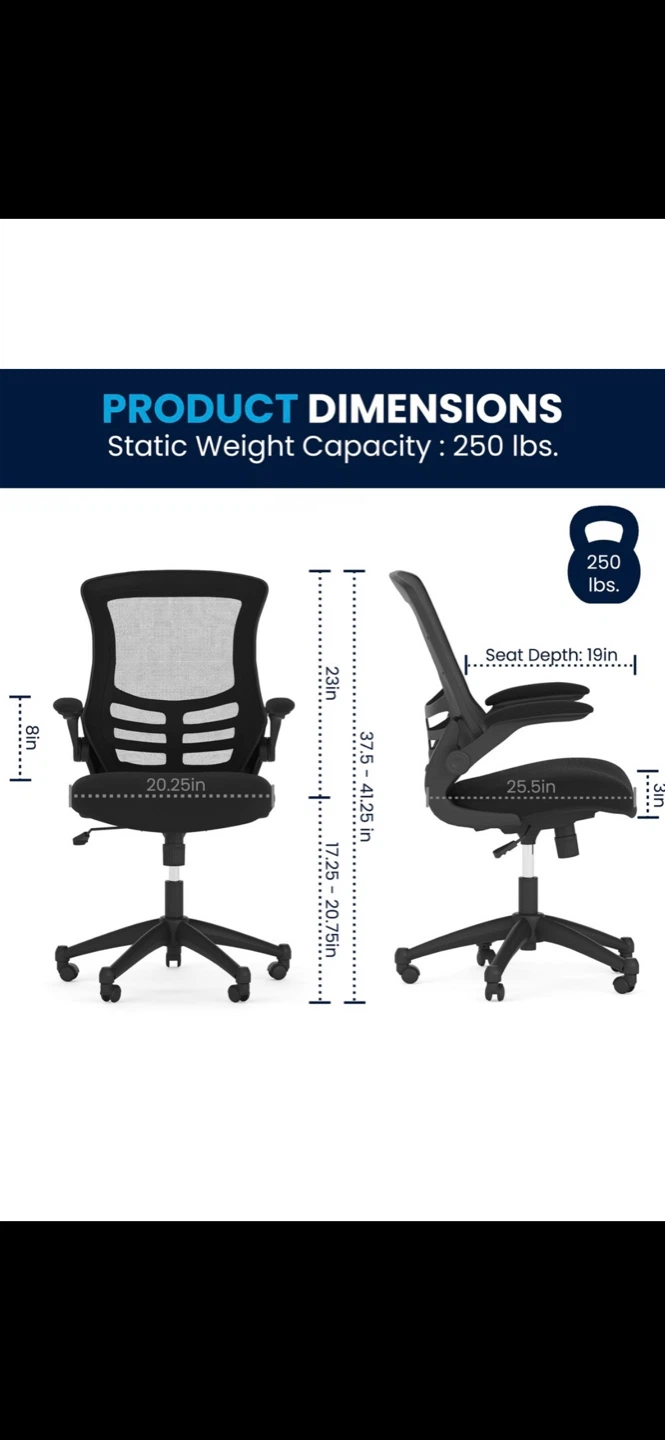 “Like New” High-End Lombard Support Office Chair - photo 5