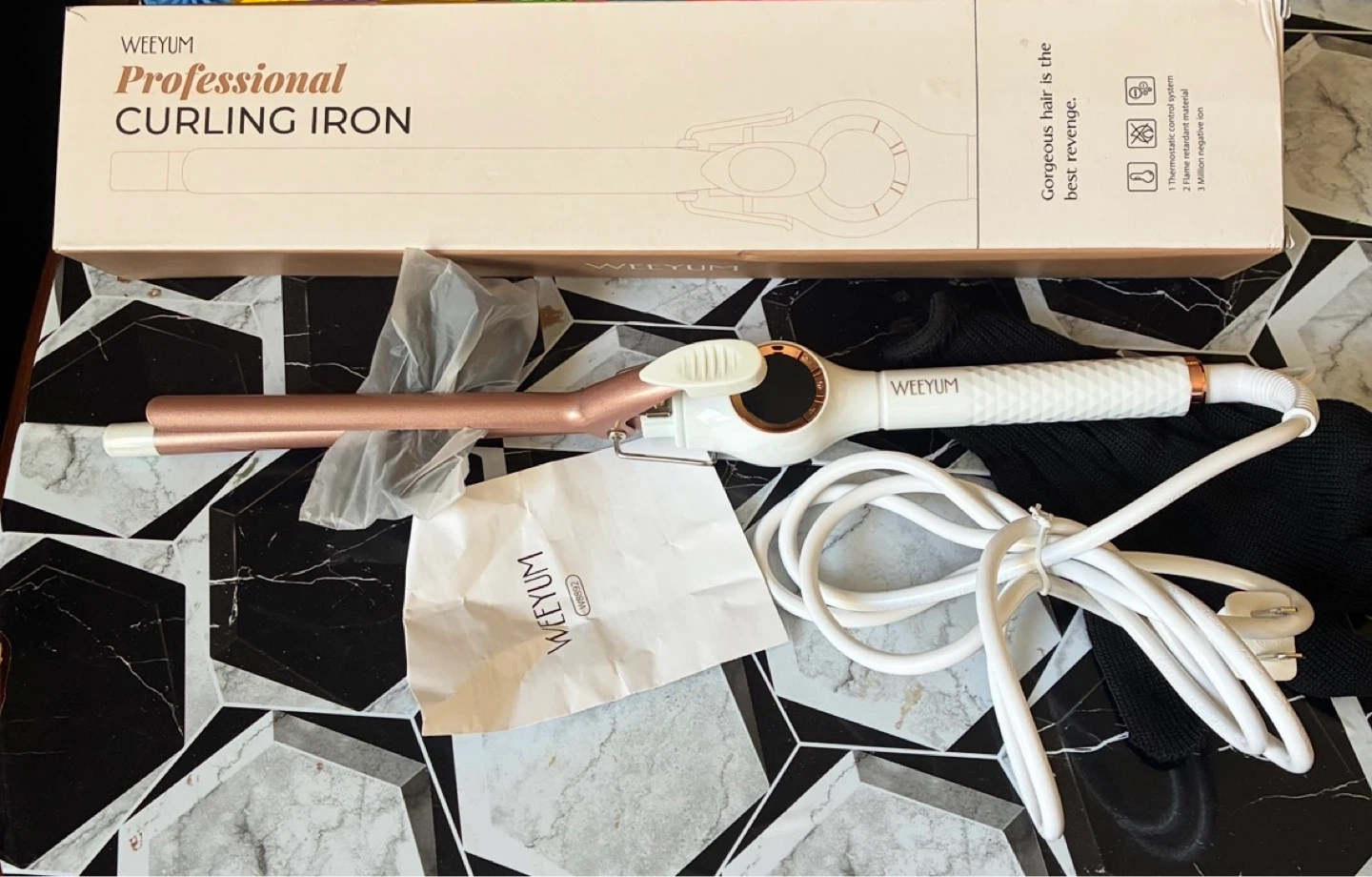WEE-YUM Professional Curling Iron