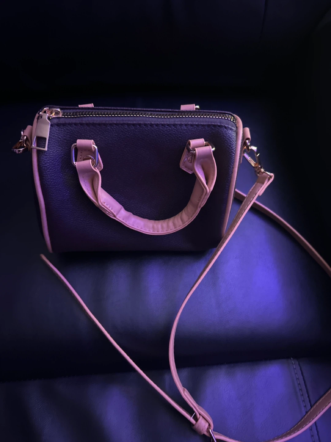 Mini brown Barrel Handbag - photo 4