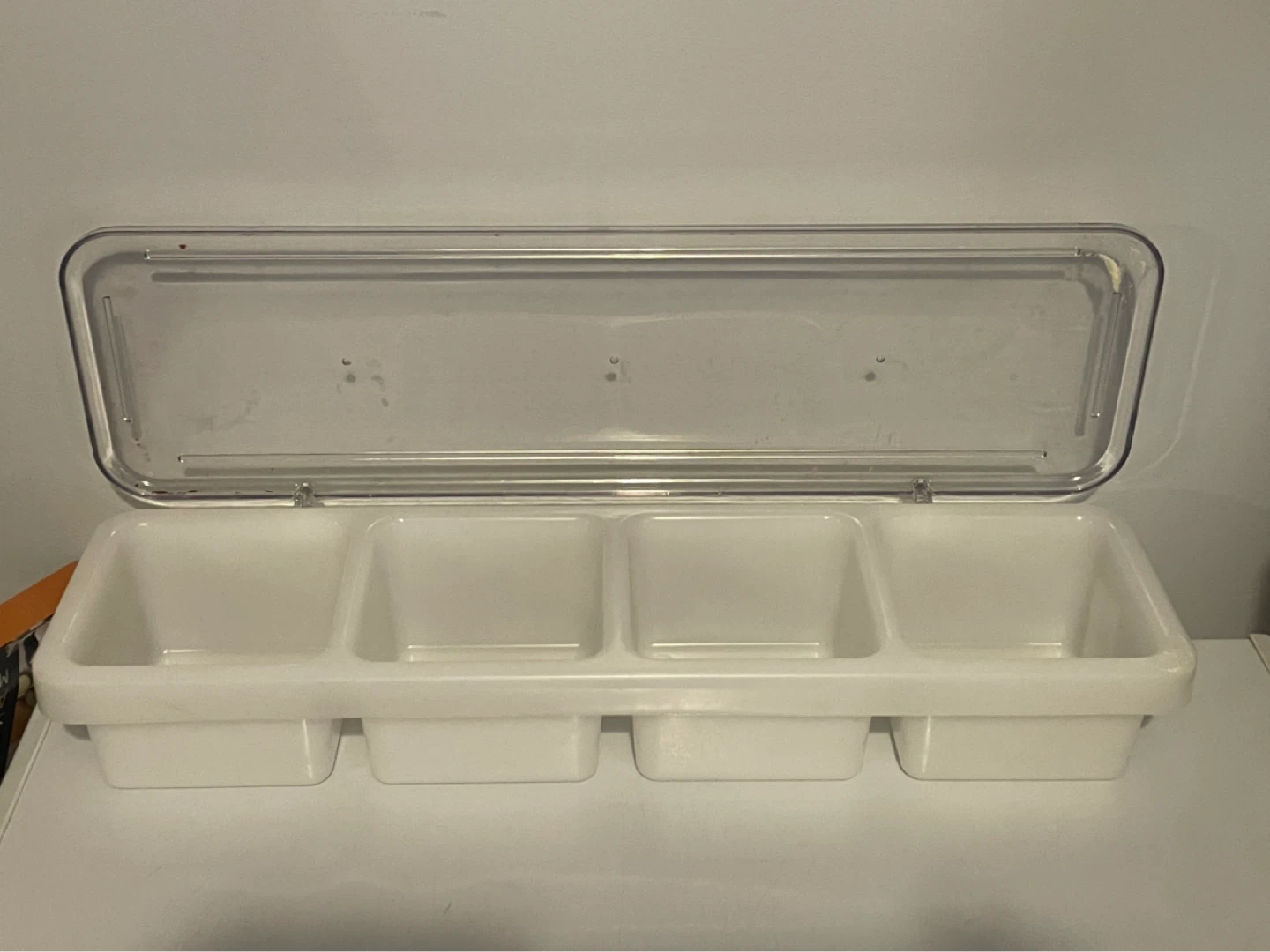 4 Compartment Condiment Caddy with Lid - photo 3