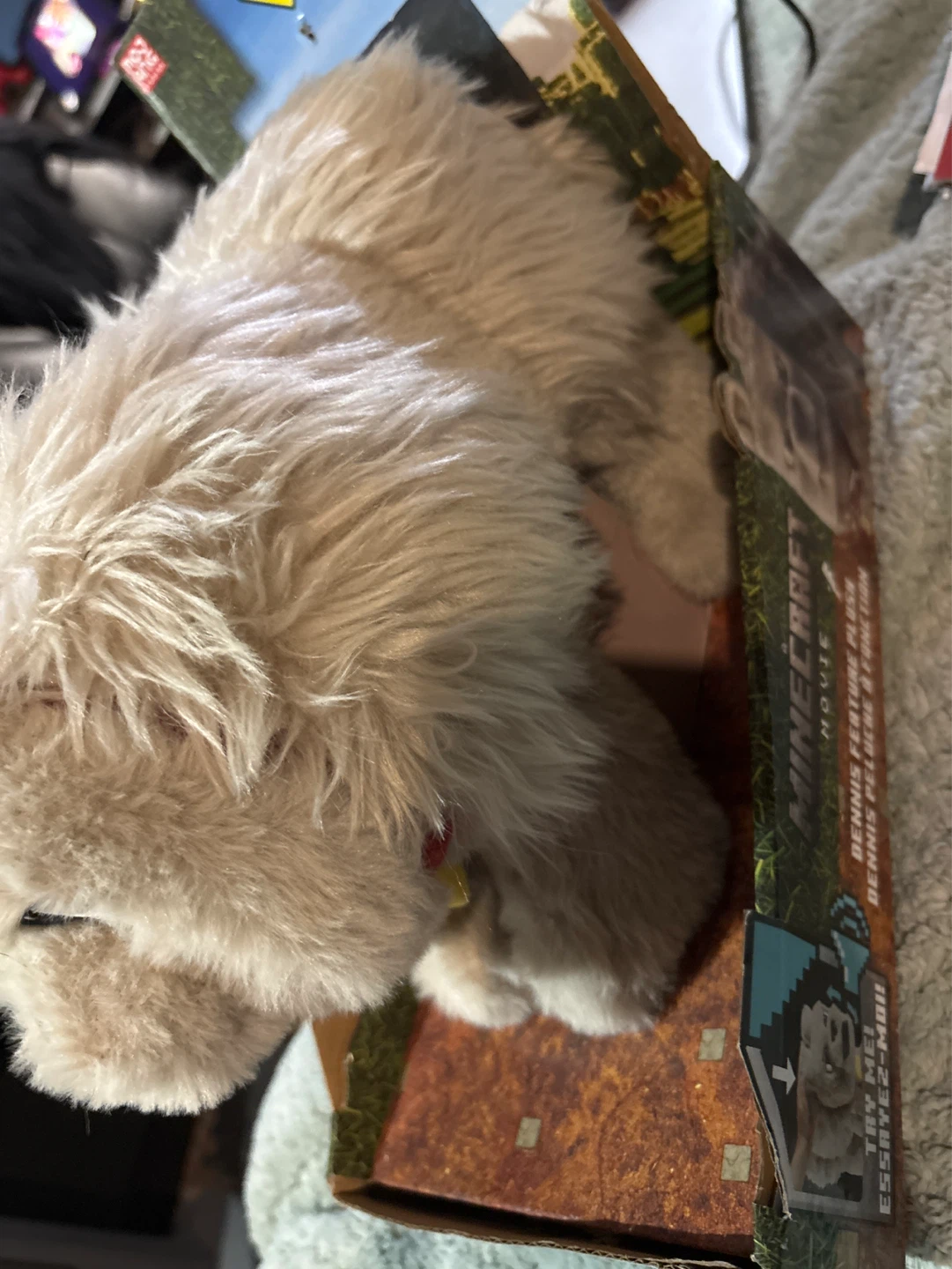 Minecraft Movie Dennis Feature Plush - photo 2