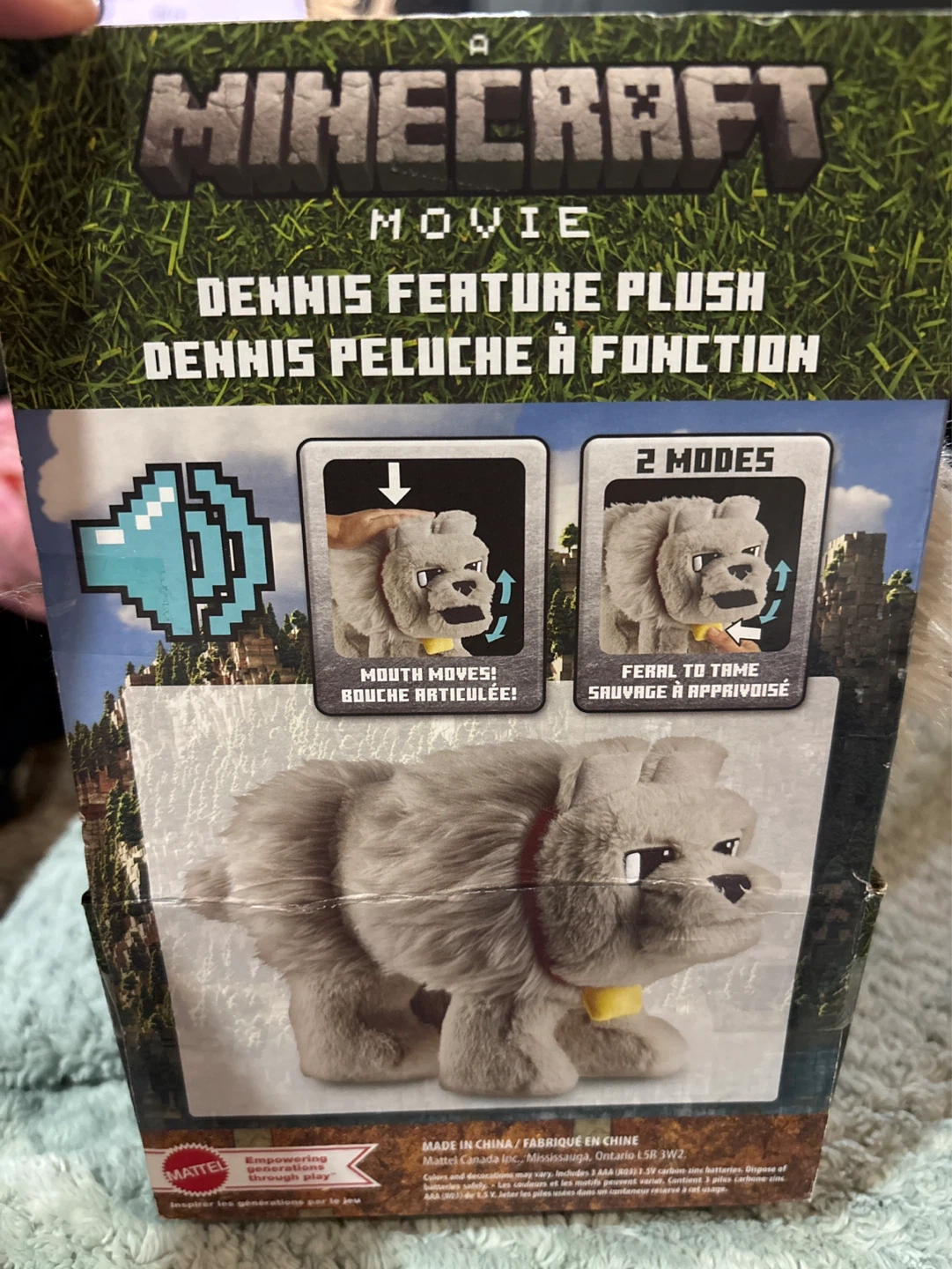 Minecraft Movie Dennis Feature Plush - photo 3