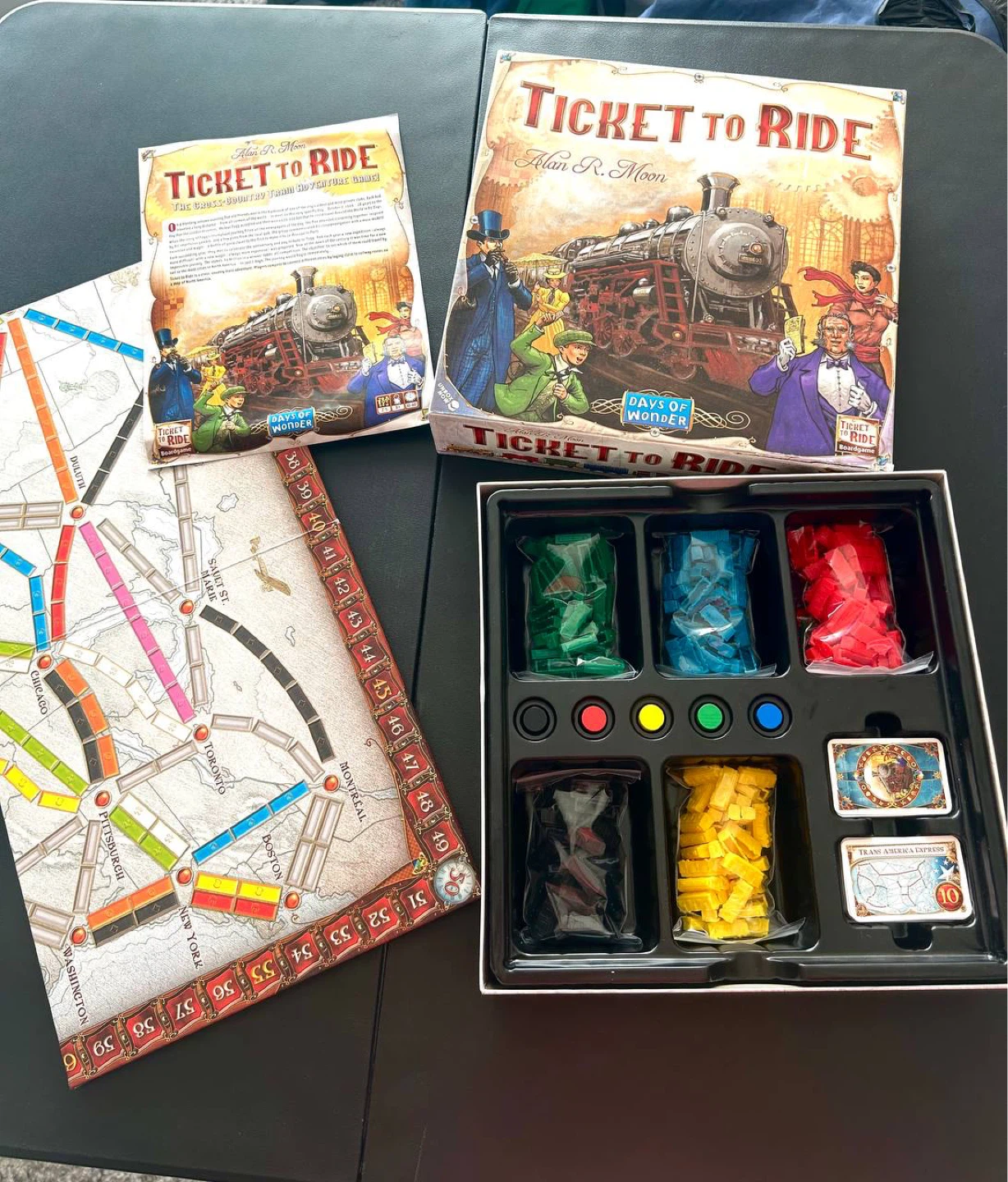 Ticket to Ride Board game