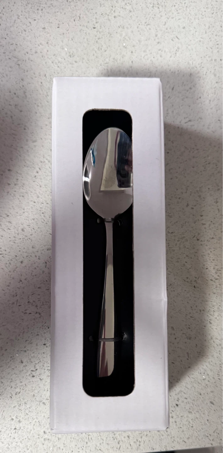 FOX HOME Diner 6 Piece Stainless Steel Tea Spoon Set